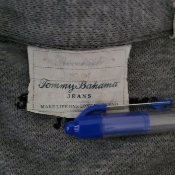 Tommy Bahama Distressed XXL Long Sleeve Polo - Picture 4 of 8